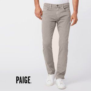 NWT PAIGE Federal Vintage Aged Beige Jeans Size 36